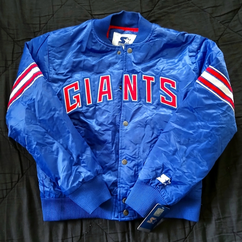 2013 New York Giants Satin Jacket szYL